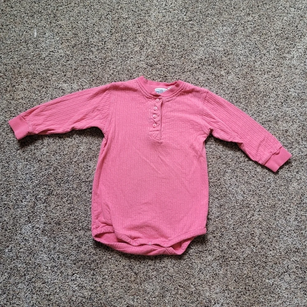Vintage Little Arizona Jean Company Cotton Pink Top Size 24 Months